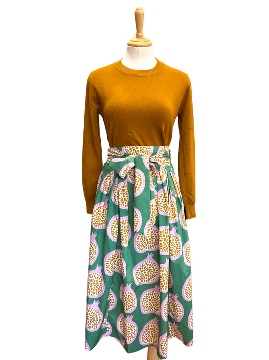 Camila Skirt - pomegranate