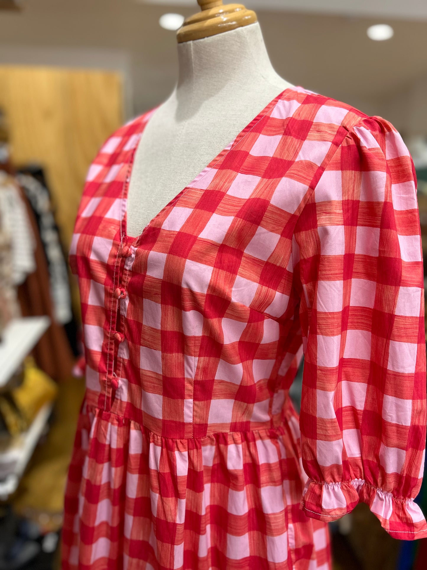 Olivia Dress - gingham