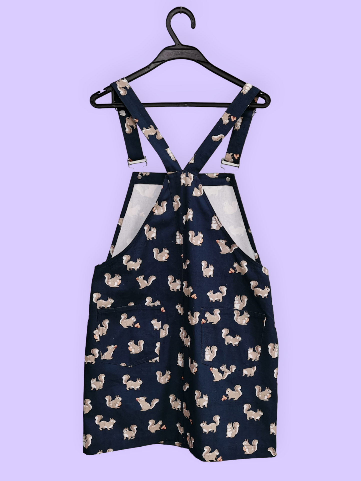 Emily Overall Dress - Squirrel