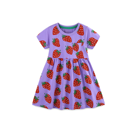Strawberry Purple Dress