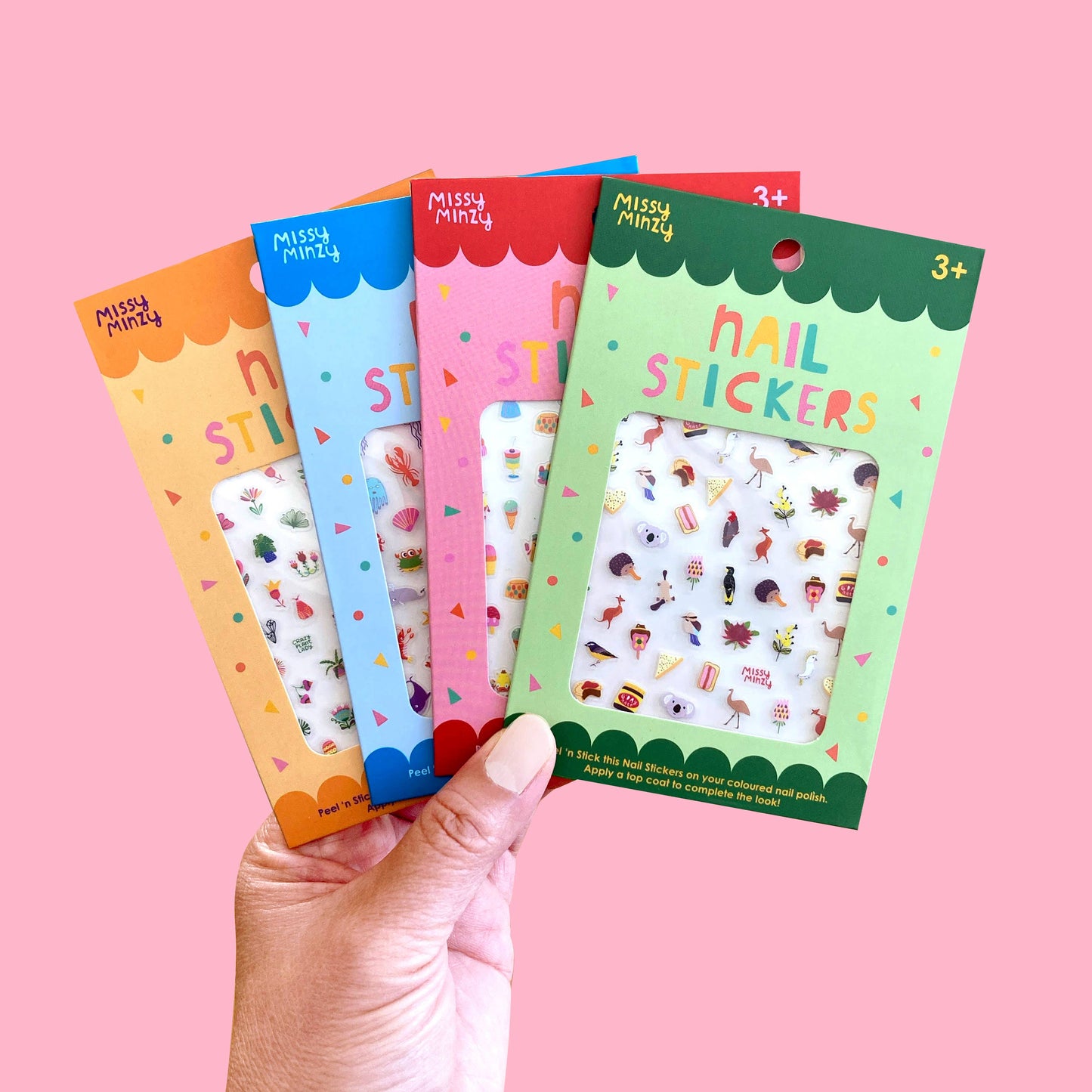 NEW Jellicious Nail Stickers, Wearable Art, Nail Decals