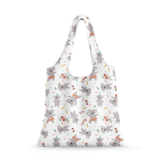 Reusable Shopping Bag - Dancing Koala Eco Tote by Suki McMaster