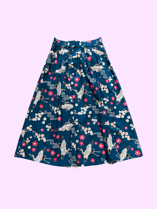Ashley Skirt - crane teal