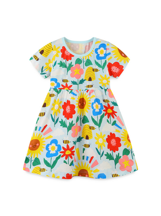 Bees Garden Dress