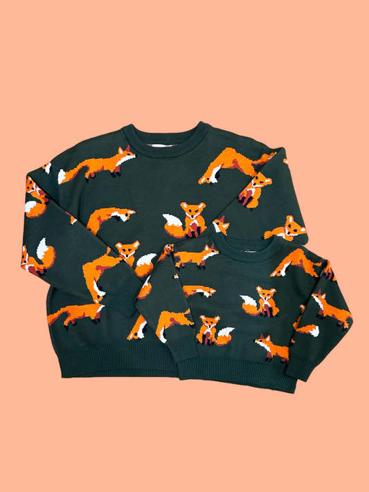 Fox Knit Pullover