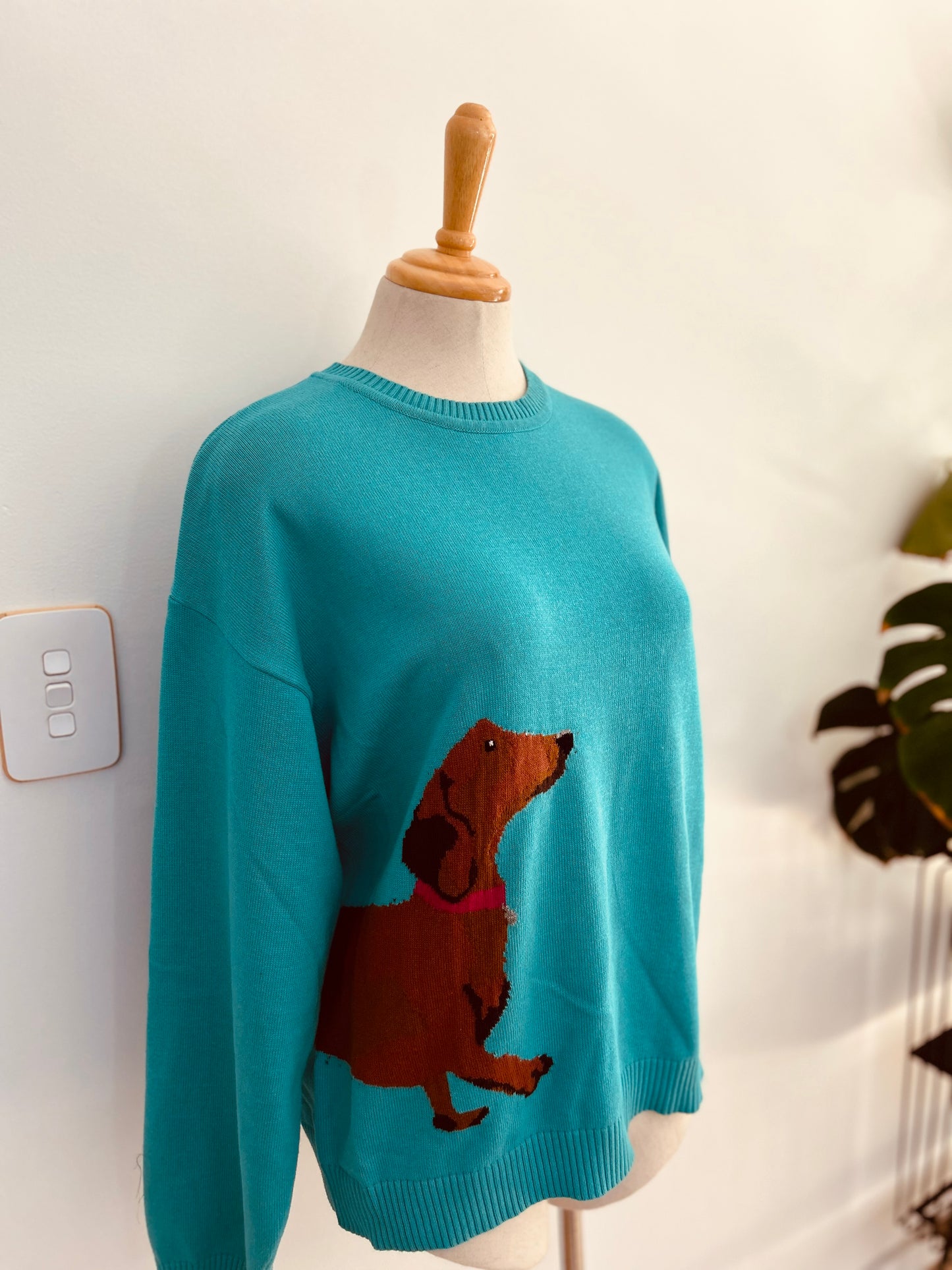 Dachshund Knit Pullover (pre order 3-4 weeks)