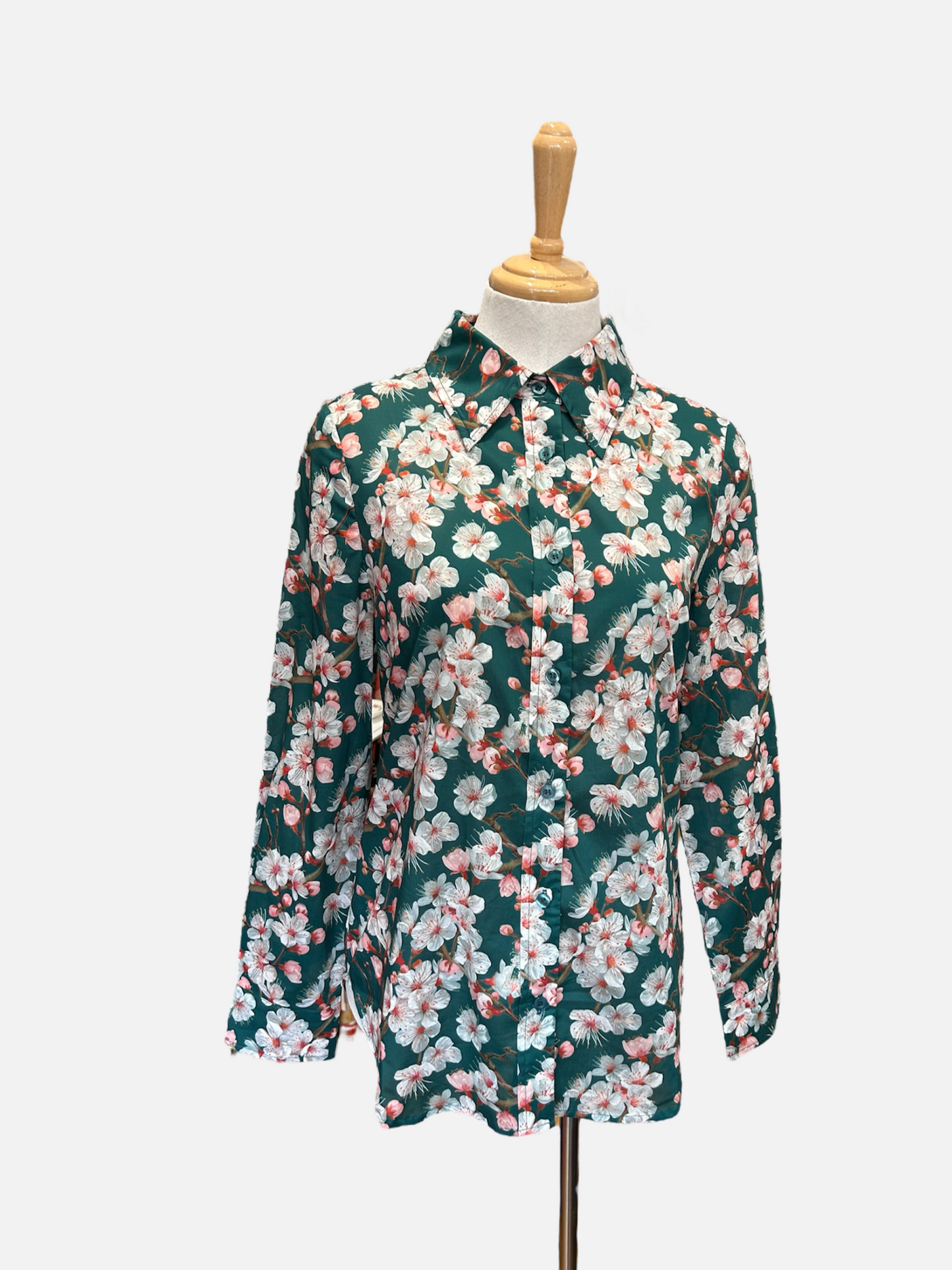Ivy Collar Shirt - Cherry blossom