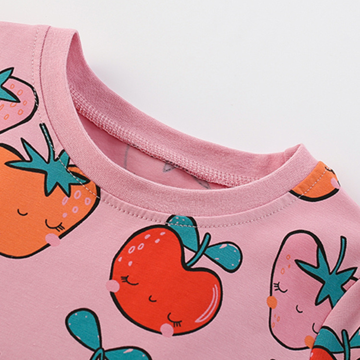 Kawaii Berries Pink Dress