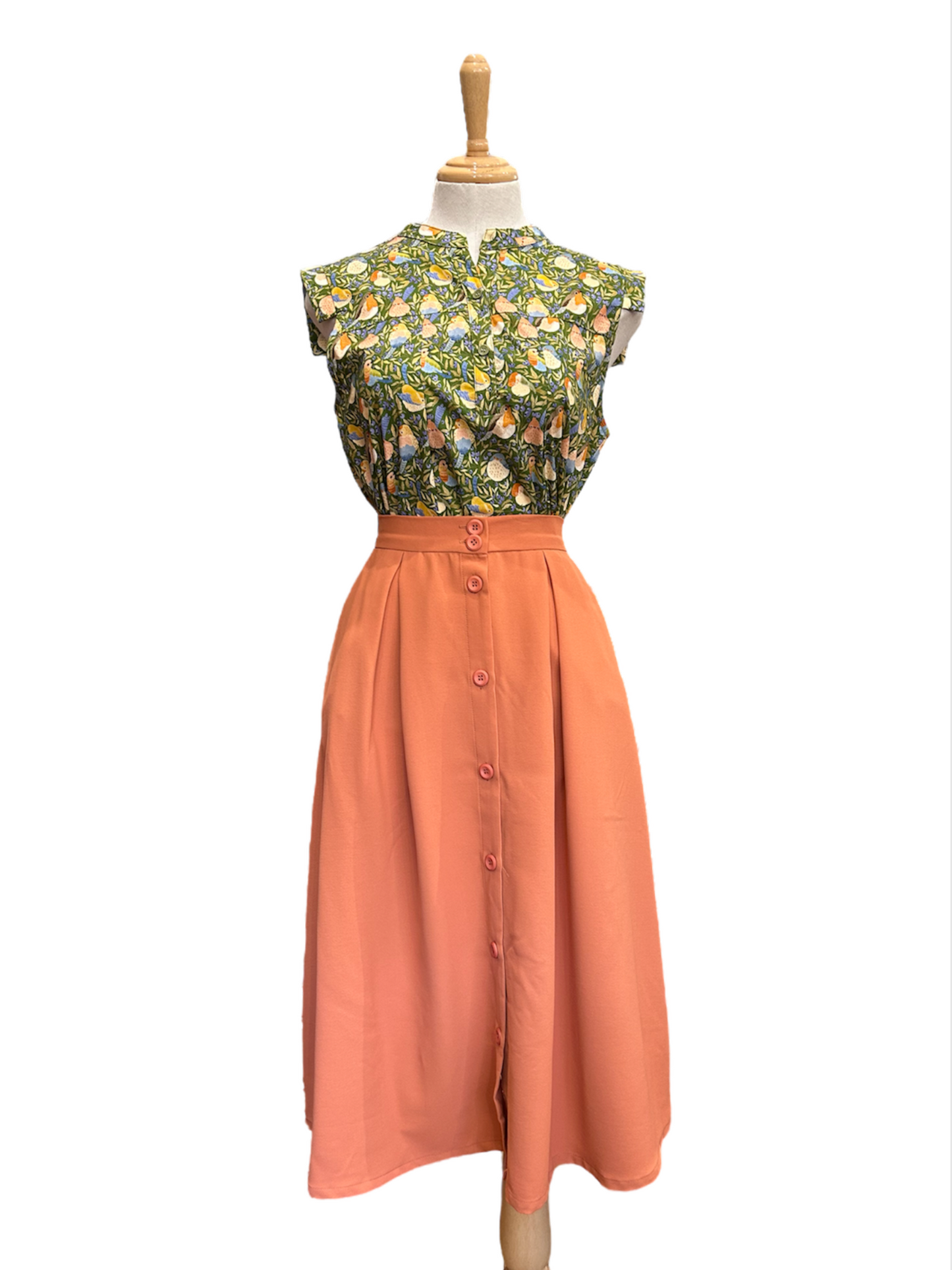 Ashley Skirt- paprika
