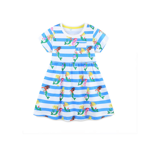 Mermaid Stripes Dress