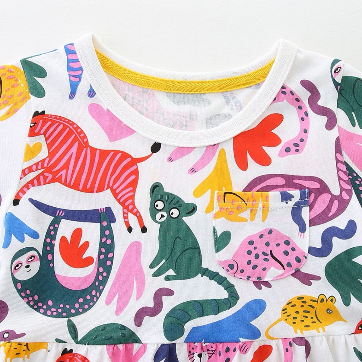 Wild Jungle Friends Dress