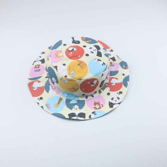 Happy Zoo reversible bucket hat