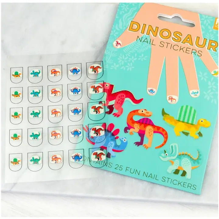 Rex London Child Nail Stickers – Dinosaurs