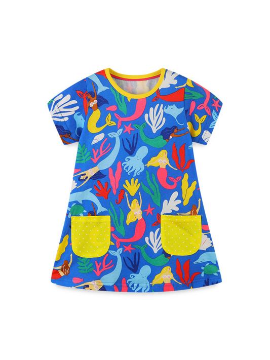 Mermaid Pocket Dress