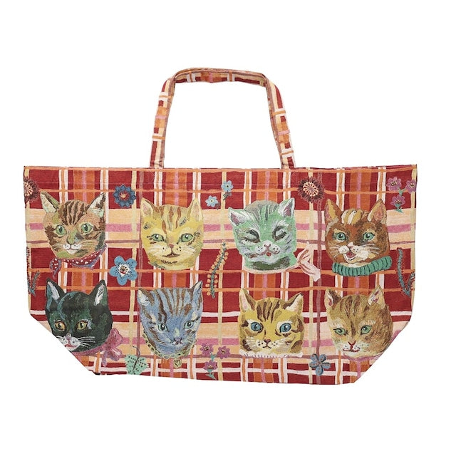 Nathalie Lete market bag - Cat