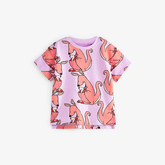 Cute Kangaroo cotton tee