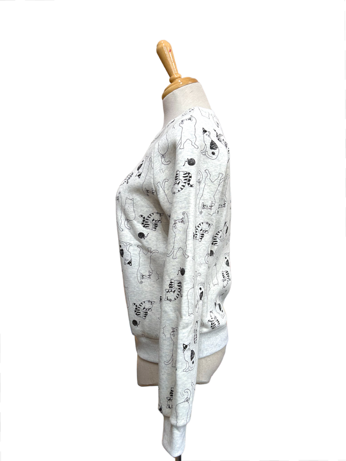 Amanda Sweater - cat (fleece)