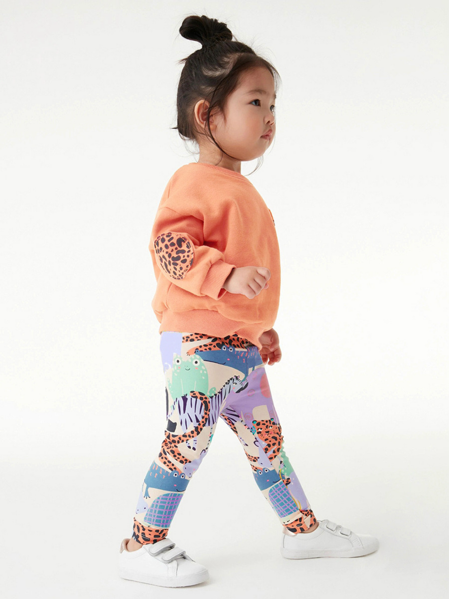 Tiger fleece pullover and Legging