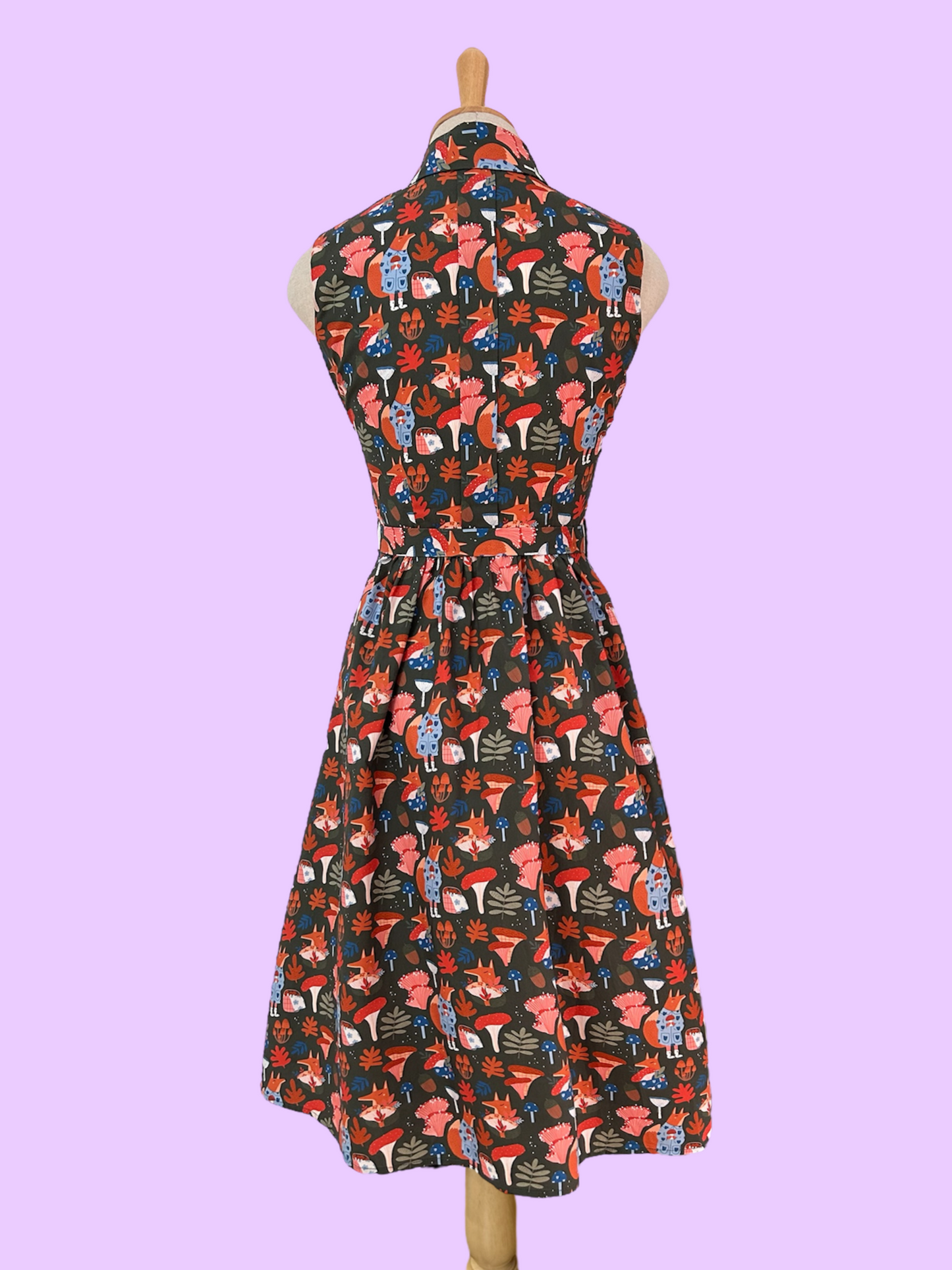 Great Adventure Dress - Fox mushroom