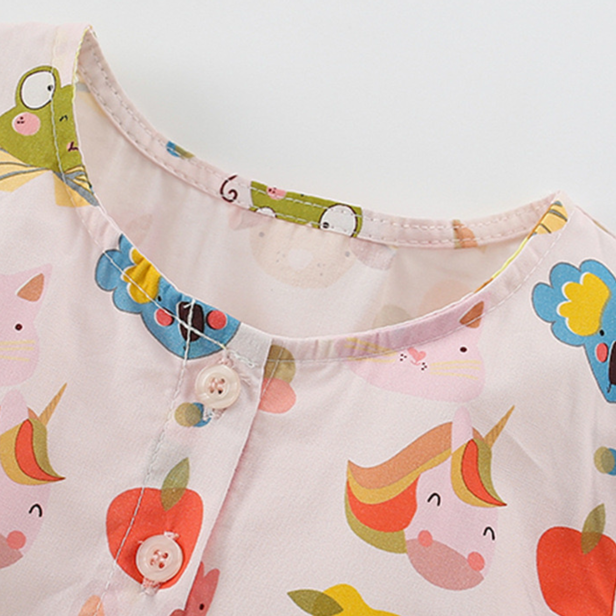Animal and Rainbow Print Dress