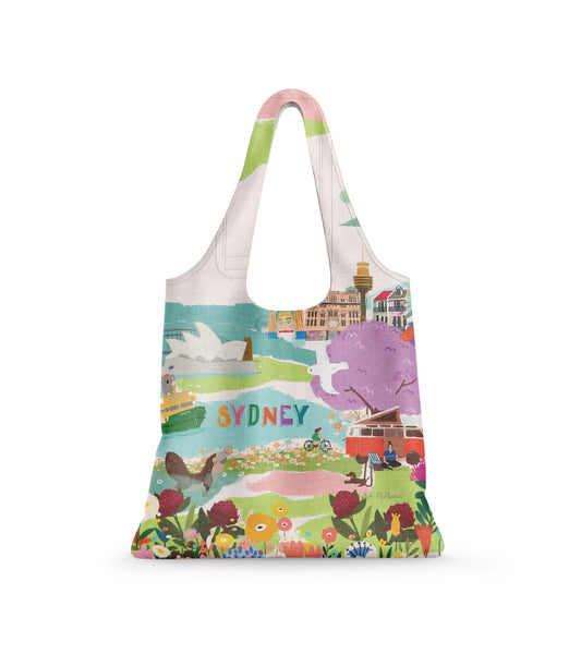 Reusable Shopping Bag – Sydney Icons Eco Tote by Suki McMaster