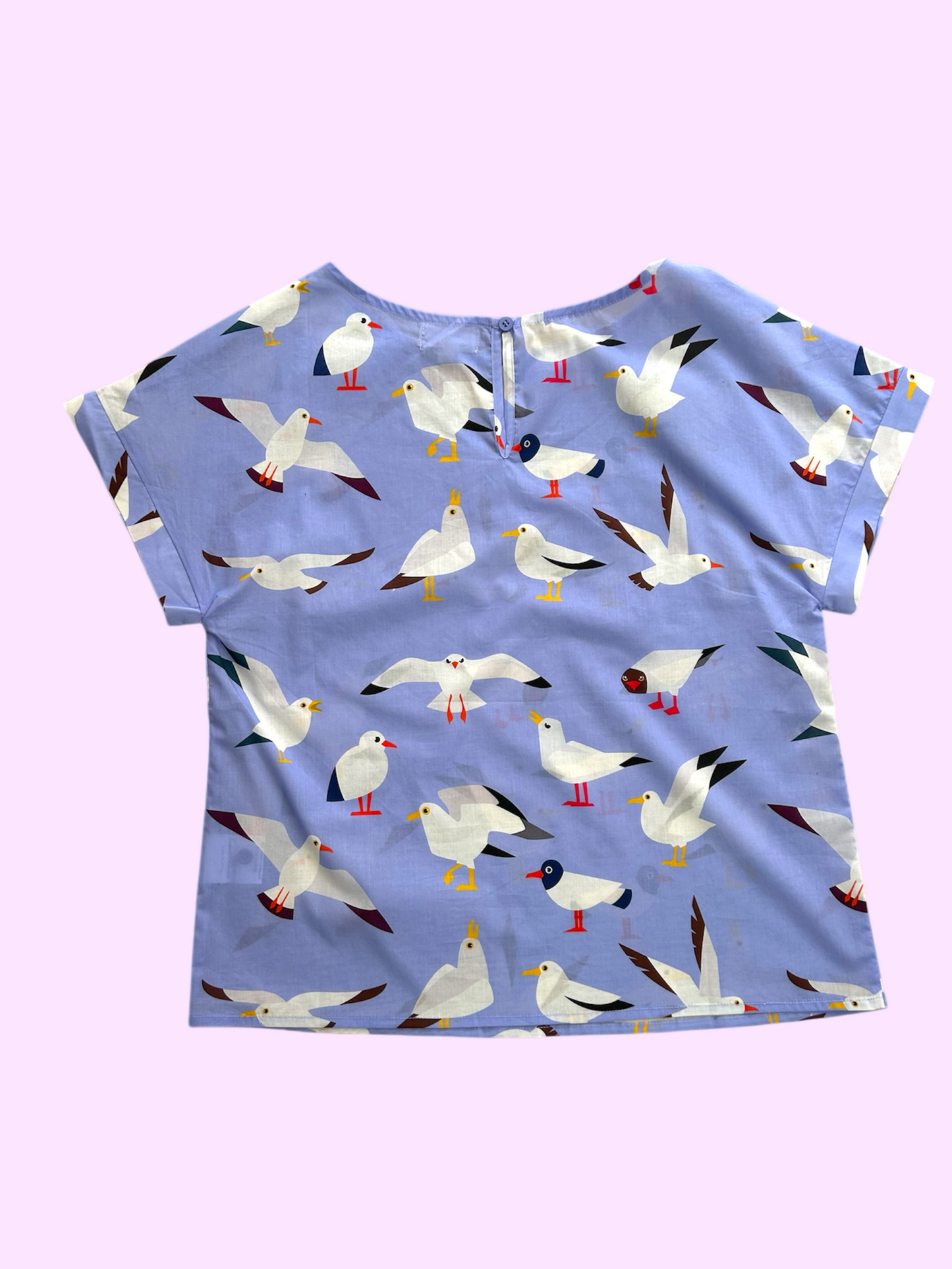Freya Top - seagulls