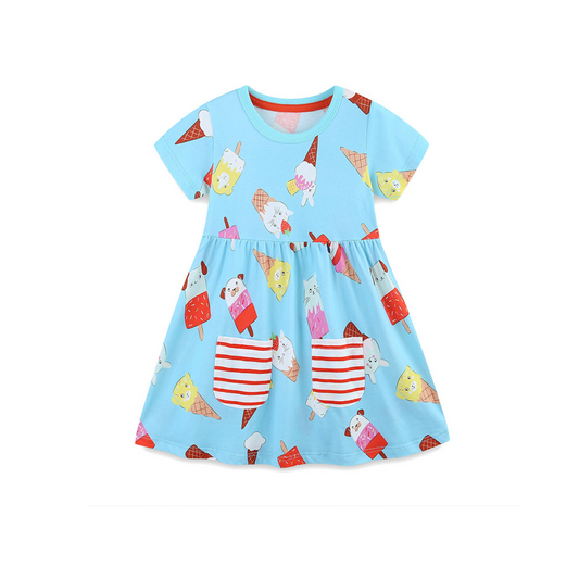 Puppy & Kitten Pop Dress