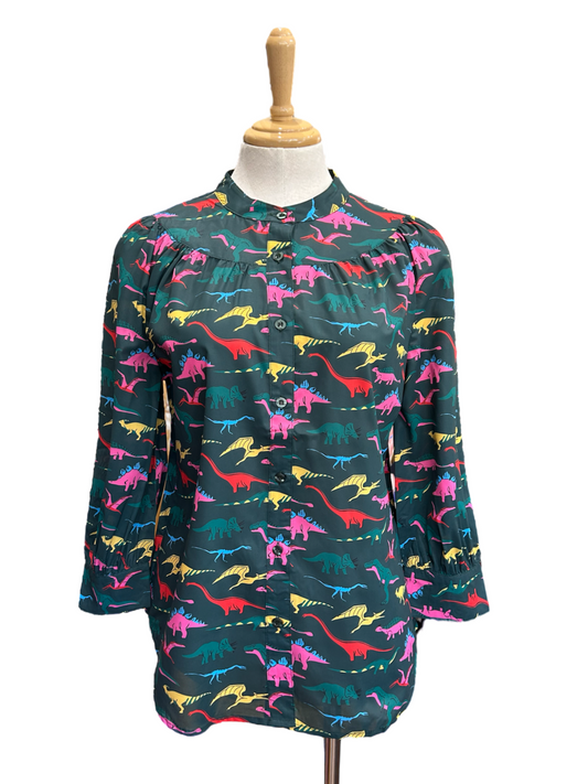 Mystic Garden Top - dinosaur