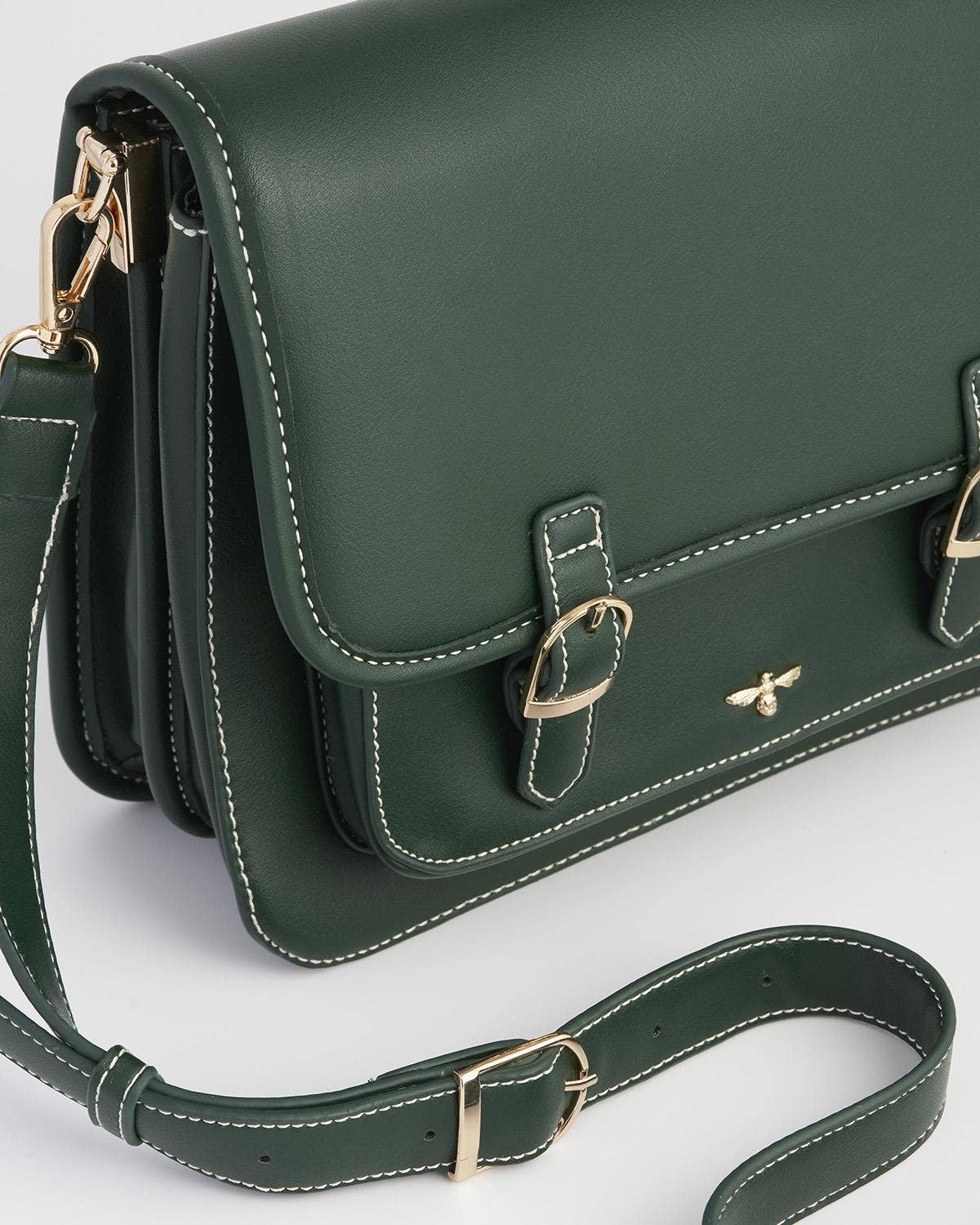 FABLE Into the Woods Green Satchel