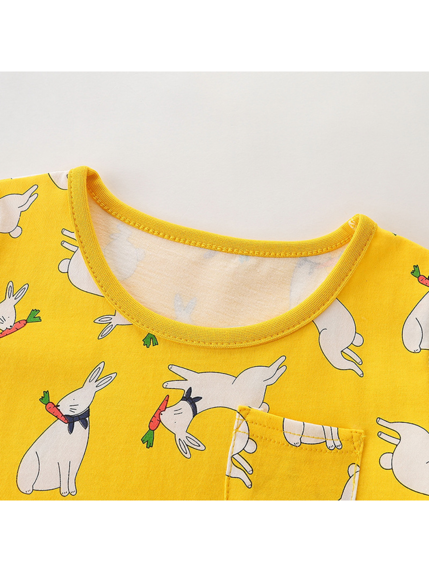 Bunny Yellow Pocket Dress