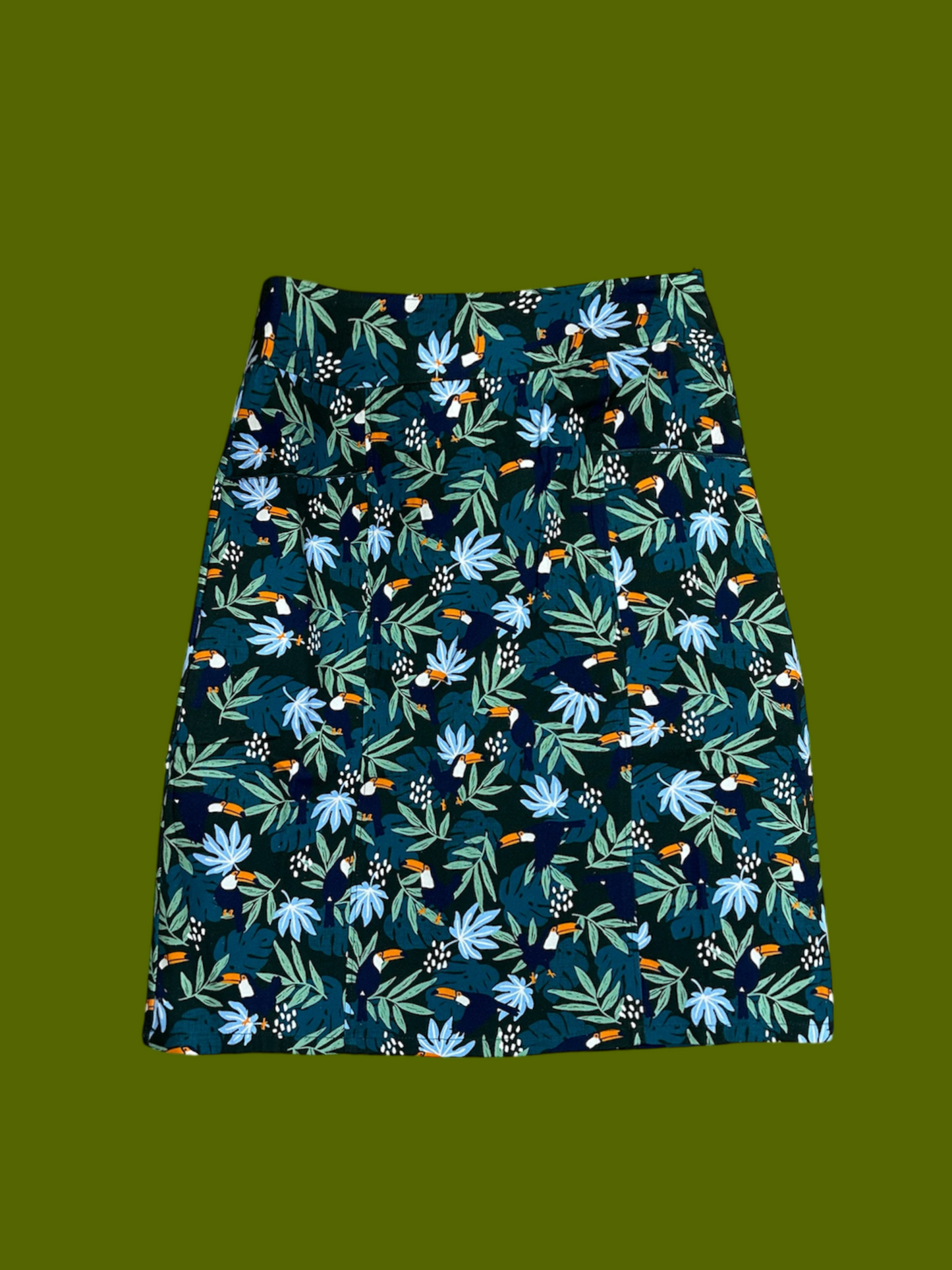 Farmer's Market Skirt - Toucan