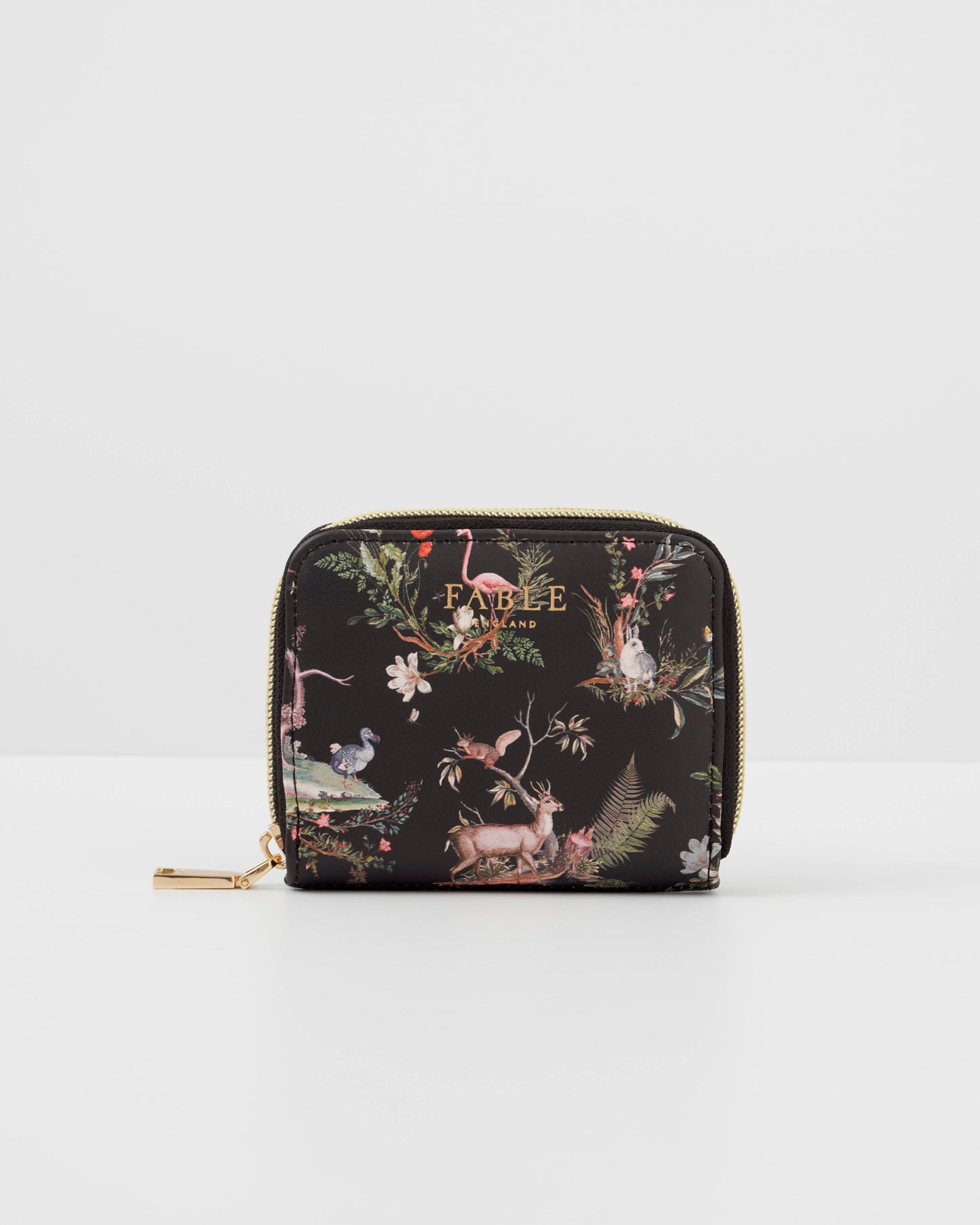 FABLE Wonderland Black Small Wallet