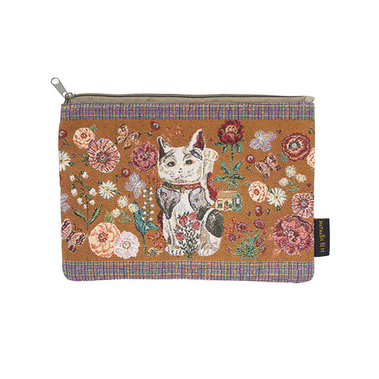Nathalie Lete Flat pouch Lucky cat