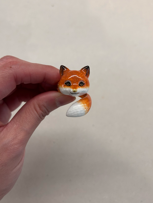 Handmade Fox Ring