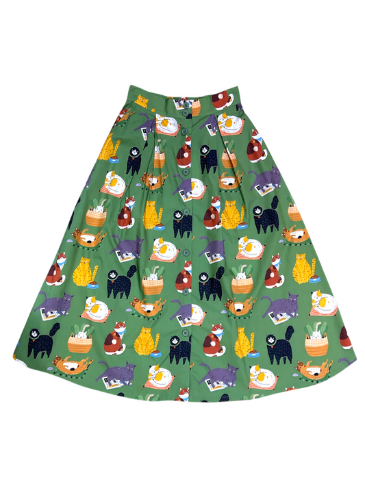 Ashley Skirt - funny cat (limited edition)