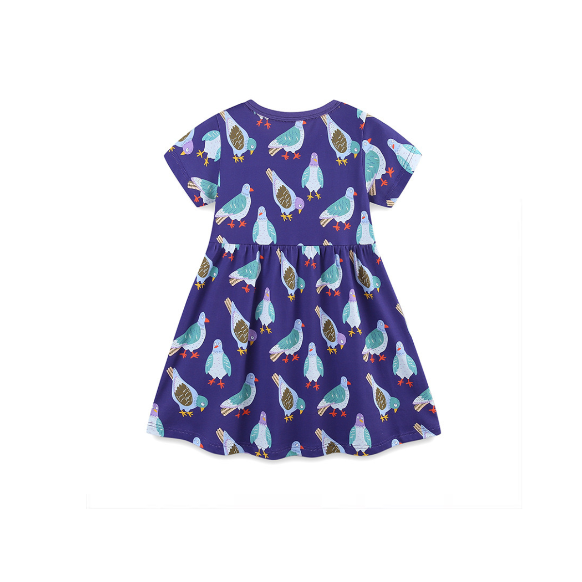 Pigeon Print Dress