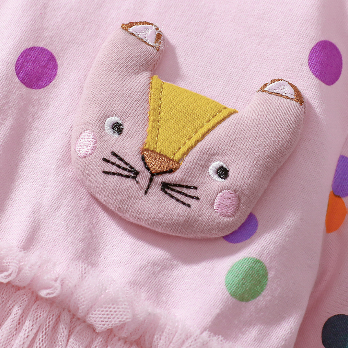 Feline polkadot tutu Dress