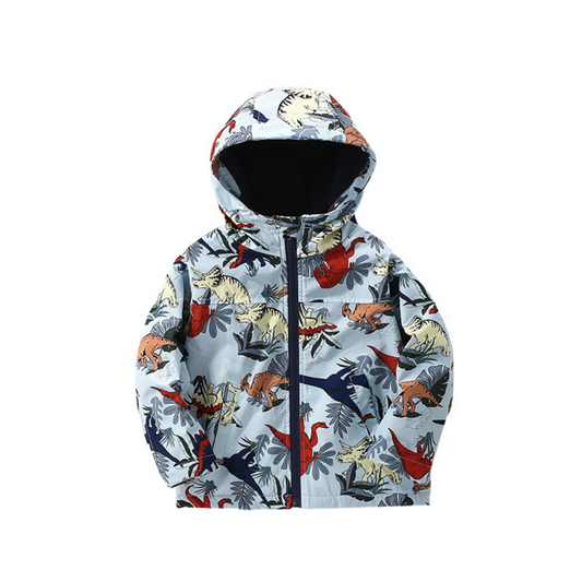 Dinosaur Kids Wind Breaker