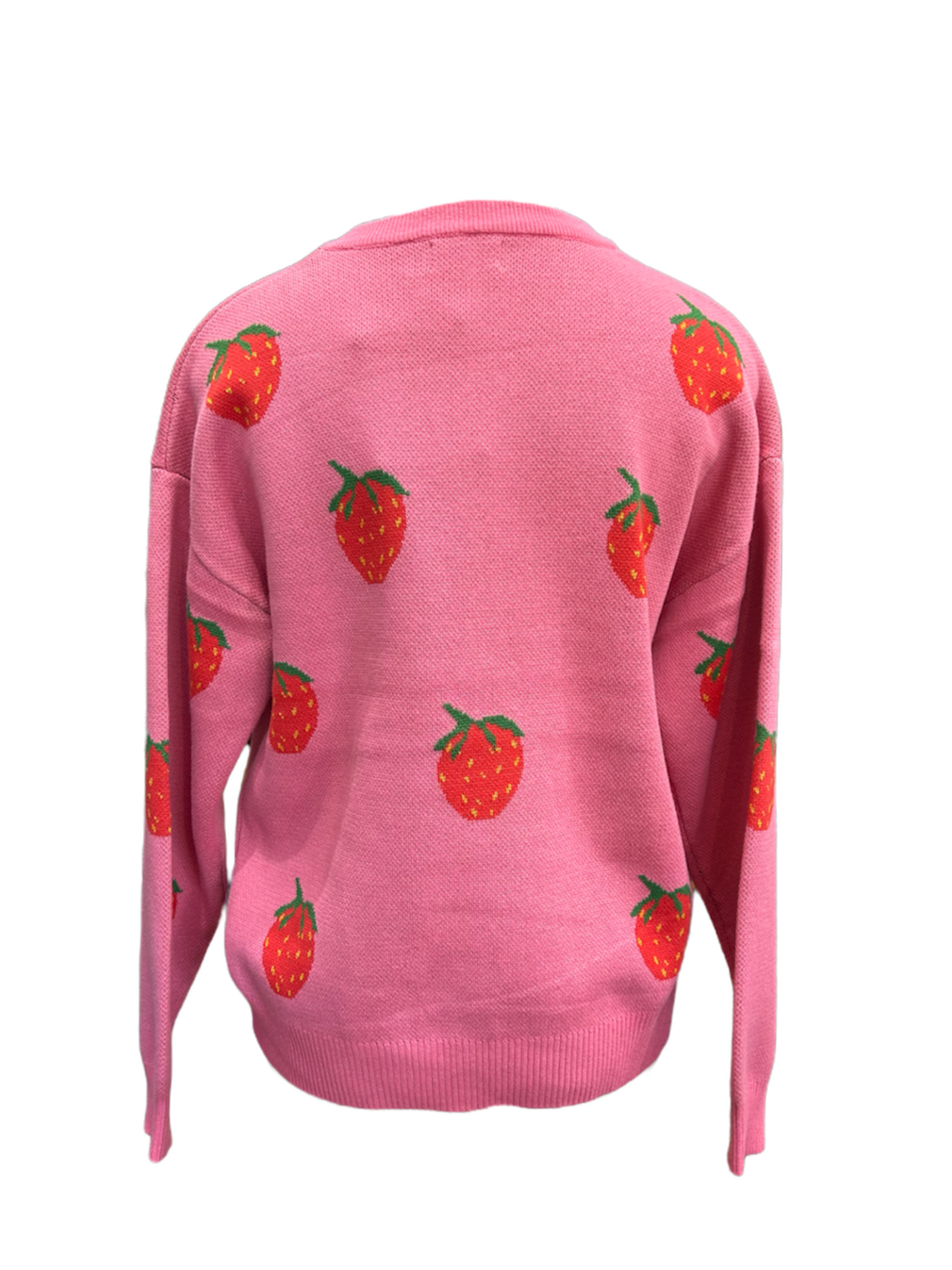 Strawberry Knit Pullover
