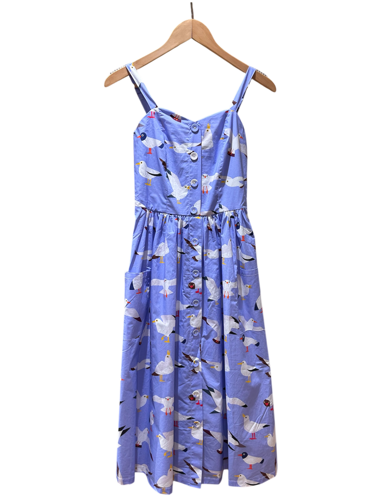 Penelope Dress - Seagulls