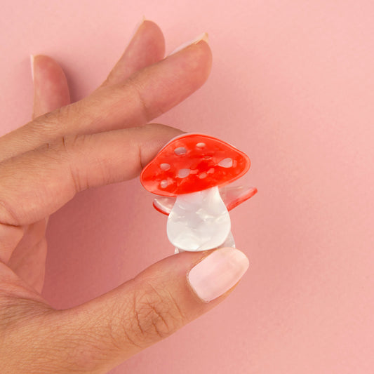 Coucou Suzette MINI MUSHROOM HAIR CLAW