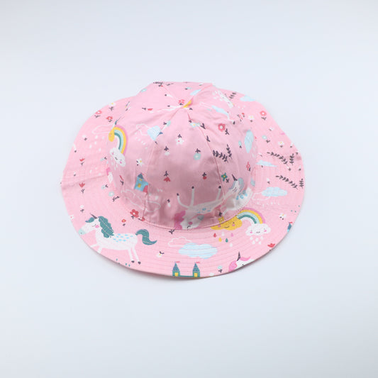 Unicorn reversible bucket hat