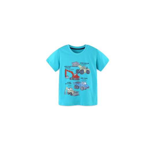 Construction Vehicles Tee