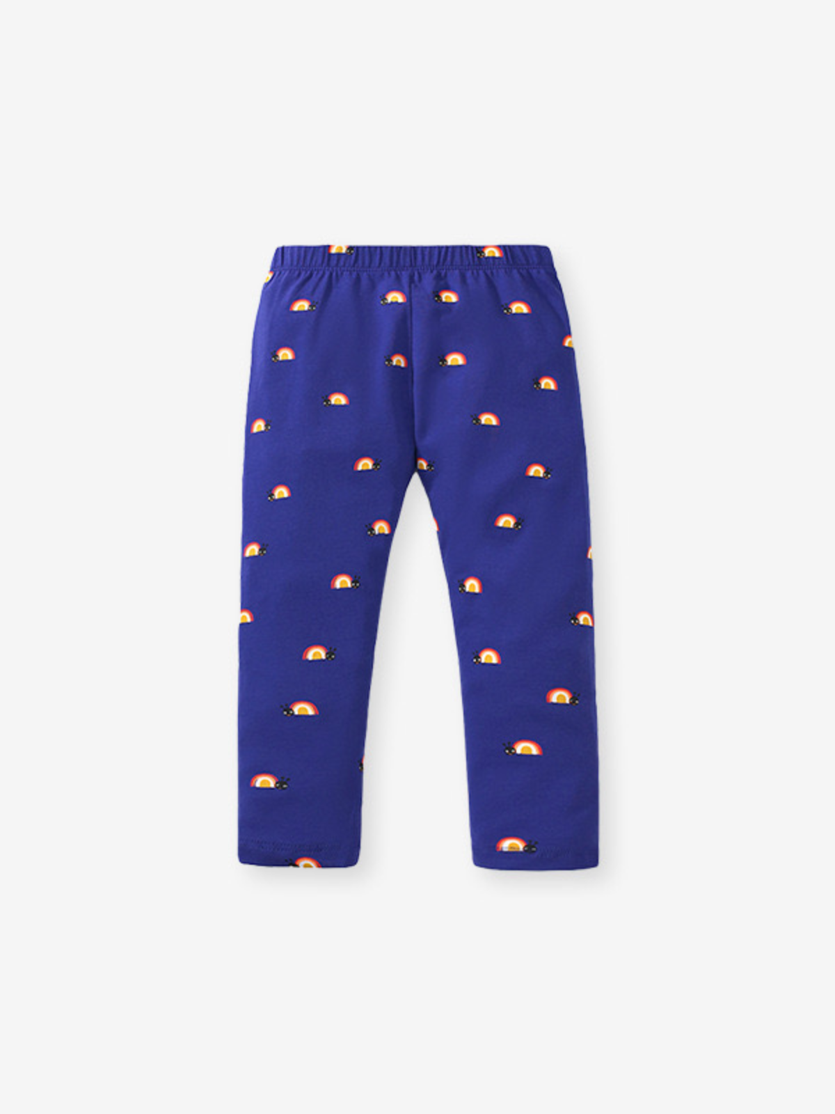 Rainbow ladybug blue legging