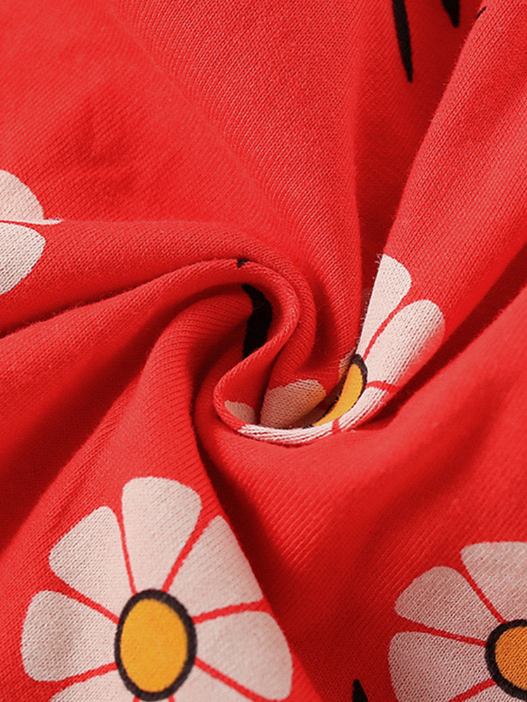 Daisy Red Dress