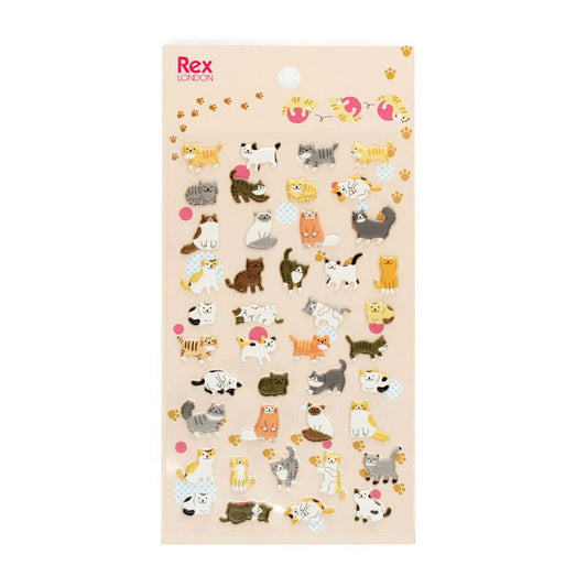 Rex London Puffy Sticker - cat