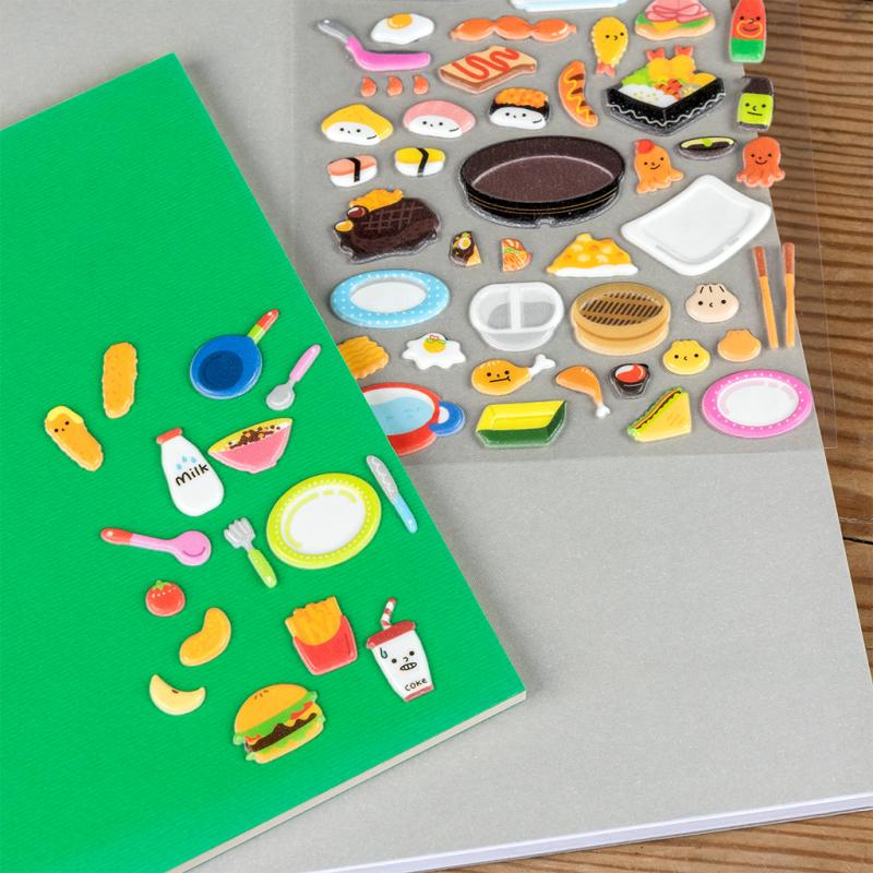 Rex London Puffy Sticker - Lunch Box