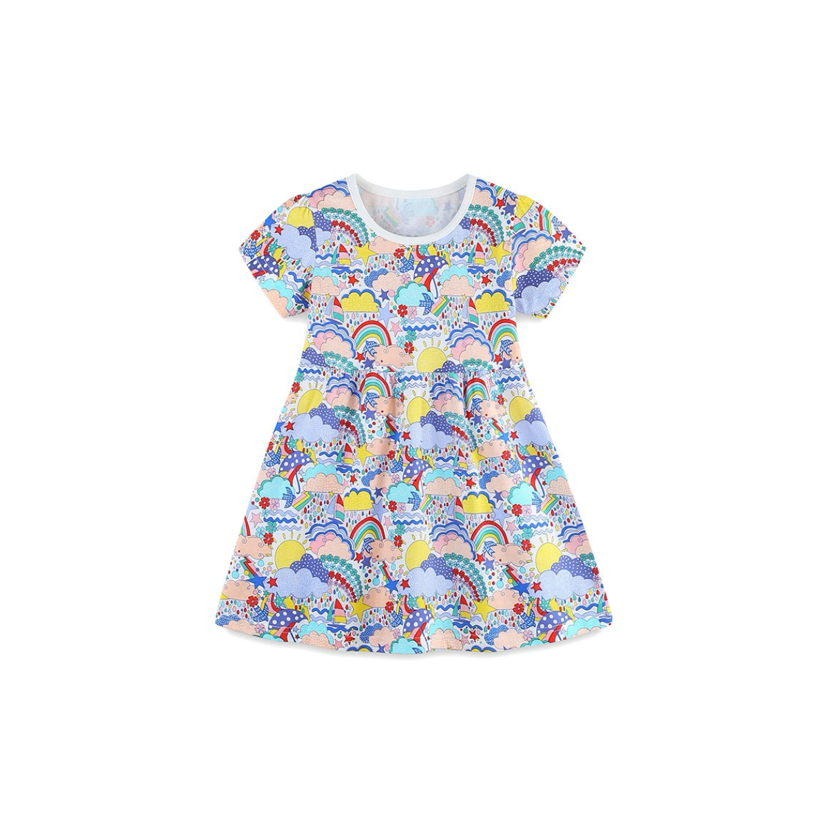 Rainbow Daydream Party Dress