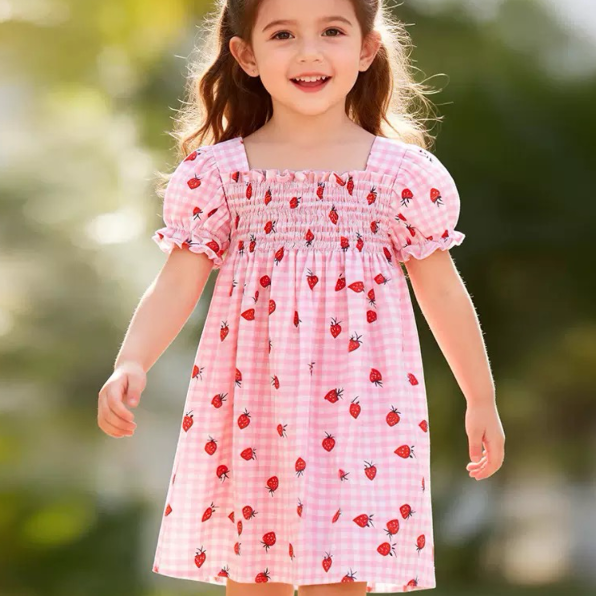 Strawberry Picnic Dress (available 14th July)