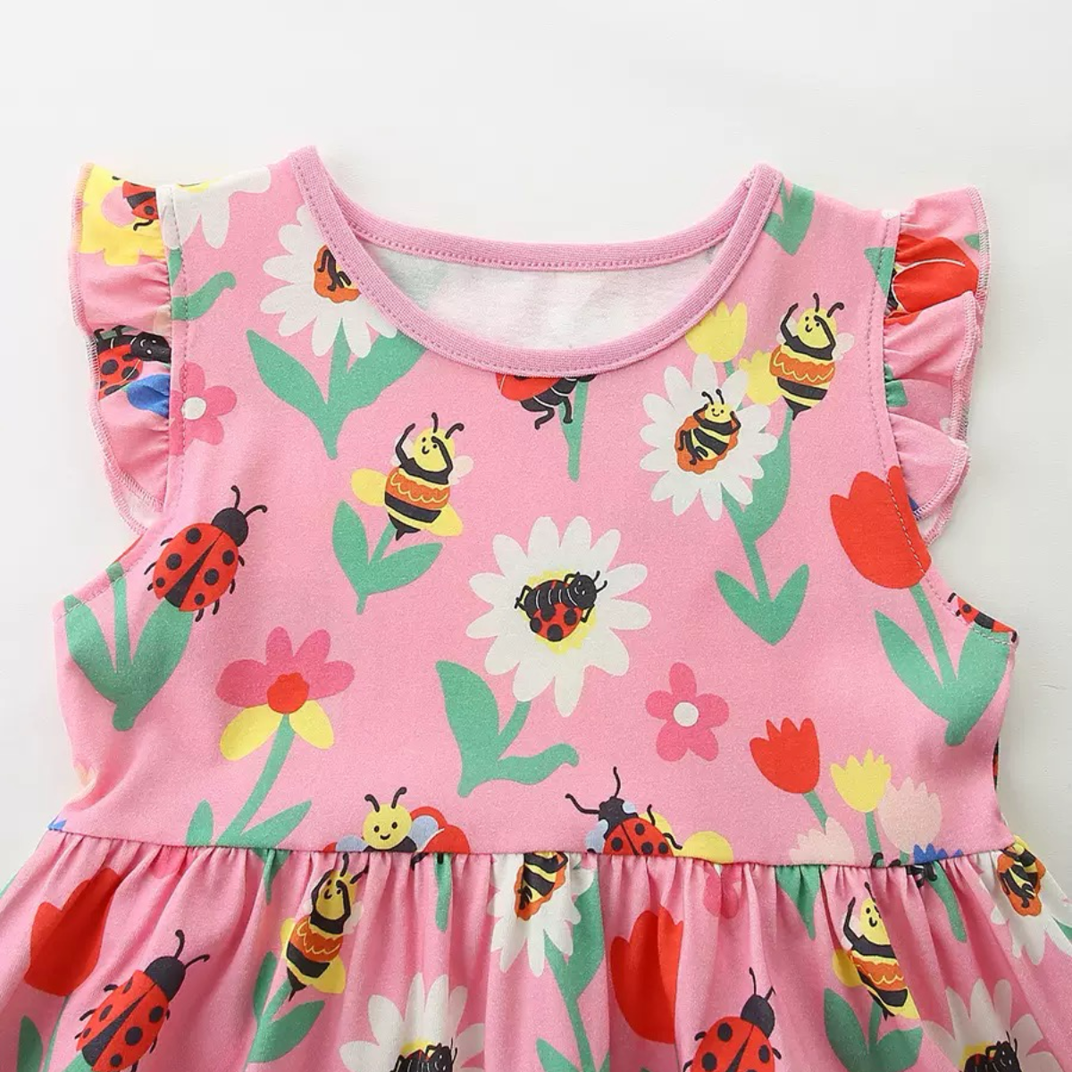 Busy Bee Flutter Dress
 (available 14th July)